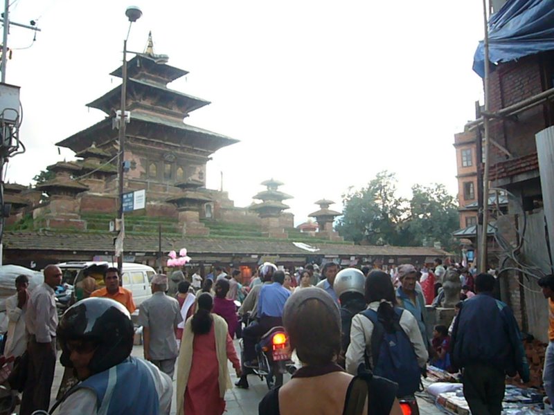 Travel - Nepal - Kathmandu - Towards Thamel